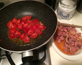 Foto del paso 2 de la receta: Pasta con pomodorini y pescado