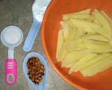 A picture of step 1 of Fries.