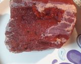 A picture of step 1 of Sweet and Spicy Beef Jerky.