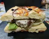 Foto del paso 7 de la receta Hamburguesa en pan de focaccia casero