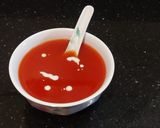 A picture of step 3 of Tomato soup.