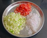 A picture of step 2 of Sattu Chilla.