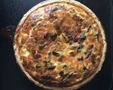 A picture of step 3 of My Leek and Wild Garlic Tart.