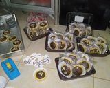 Foto langkah ke 8 dari resep Pie Brownies shiny crust.