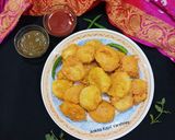 A picture of step 4 of Snacks (Besan Pakode).