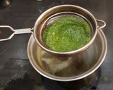 A picture of step 4 of Herbal Holy Basil Tea.