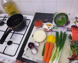 A picture of step 1 of Spring rolls.