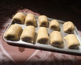 A picture of step 3 of Chocolate rolled butter cookies.