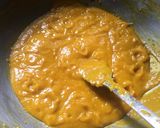 A picture of step 5 of Mango Kheer and Puri.