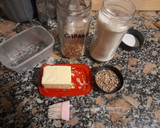 Foto del paso 1 de la receta: Galletas de hojaldre con girasol