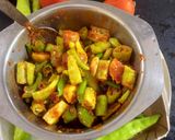 A picture of step 6 of Green Chilli Pickle.