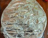A picture of step 6 of Shawarma sandwich....