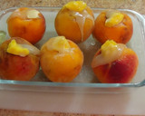 Foto del paso 1 de la receta: Melocotones asados
