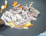 魷魚醬燒韭菜花的食譜步驟4照片