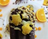 Foto del paso 8 de la receta: Helados de naranja, coco y chocolate negro