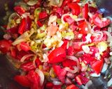 Rizses, vajpuha csirkemáj recept fázis 3 fotója
