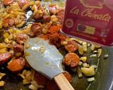 Paella, chicken, chorizo & prawns recipe step 3 photo