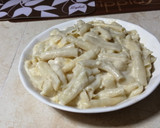 Foto del paso 3 de la receta: Pasta con crema y doble queso