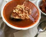 Ponty halászlé gyufatésztával recept fázis 3 fotója