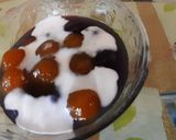 Foto langkah ke 3 dari resep 93. Jenang grendul Taro waluh (bubur ubi ungu dan labu kuning).