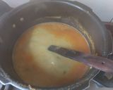 A picture of step 1 of Curry pakora with boil rice.