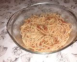 Tonhalas spagetti recept fázis 4 fotója