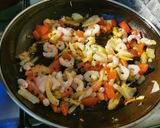Paradicsomos garnéla pirított édesköménnyel recept fázis 2 fotója