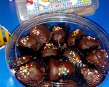 Foto langkah ke 4 dari resep Kurma coklat isi keju.