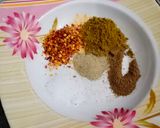 A picture of step 5 of Chicken malai tikka biryani.
