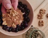 Foto del paso 3 de la receta: Smoothie bowl en un minuto 🎑 especial noches de verano, para dormir como en el vientre materno 😴