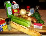 A picture of step 1 of Mike's New England Clam Chowder & Homemade Croutons.