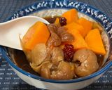 A picture of step 9 of Traditional Sweet Potato and Ginger Soup.