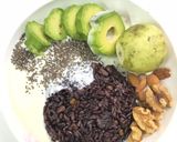 Hình bước làm 1 của món Cơm gạo lức thập cẩm