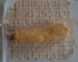 Foto del passaggio 5 della ricetta Rotolo di patate prosciutto cotto e provola