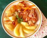 Körettel együtt sült filézett csirkecomb recept fázis 2 fotója
