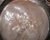 A picture of step 2 of Homemade chocolate syrup.
