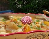 Hình bước làm 2 của món Canh cà nấm nấu da heo thịt xay