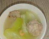 瓠瓜香菇貢丸湯的食譜步驟2照片