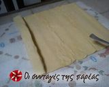 A picture of step 3 of Apple Puff Pastries.