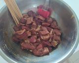 Foto langkah ke 2 dari resep Sate babi manis gurih (non halal).