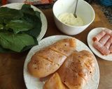 Foto del paso 2 de la receta: Pechugas de pollo rellenas con espinacas y ricota