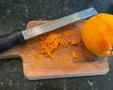A picture of step 2 of Orange Cake.