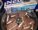 Erdei gyümölcsös pudingos süti recept fázis 2 fotója