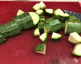 Foto del paso 1 de la receta: Calabazas con fideos con el toque Sonorense