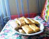 Фото кроку 4 до Блинчики с мясом и с творогом.