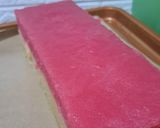 Foto langkah ke 4 dari resep Lapis Singkong Kukus "Merah Putih".