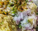 A picture of step 1 of Potato Chapli Kabab Burger 🍔.