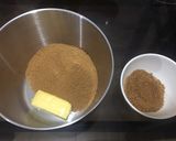 A picture of step 2 of New Years Pie (Banoffee Pie).