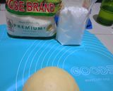 Foto langkah ke 2 dari resep Bakpao Labu Kuning Isi Ayam Kecap.