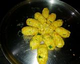 A picture of step 2 of Corn paneer kabab.